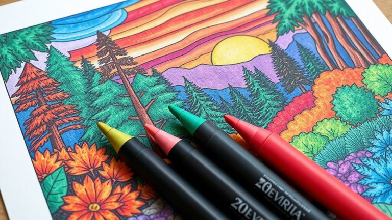 best coloring book markers