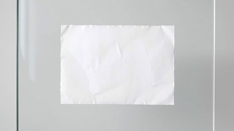best glue paper glass