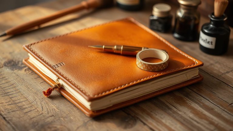best leather journals artists