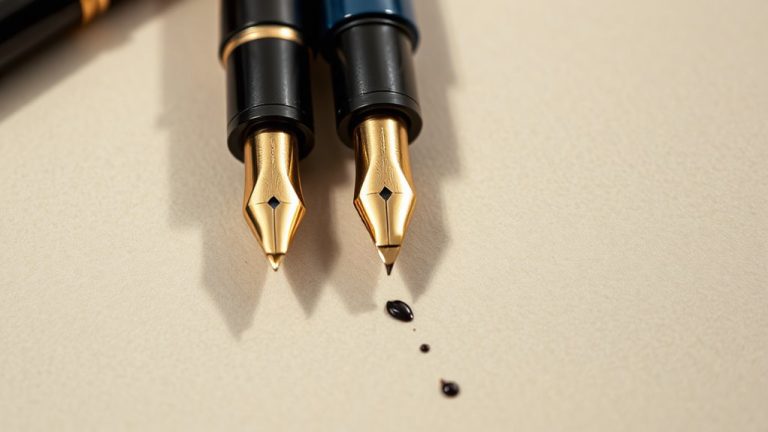 brushstroke like writing pens