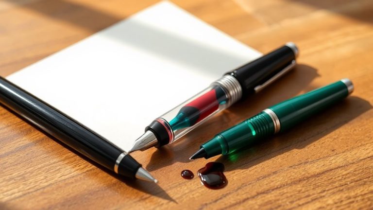 demonstrator fountain pens showcase