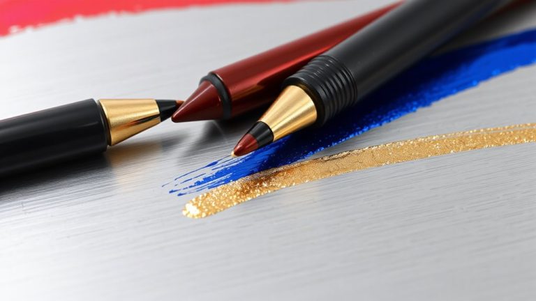 durable smooth metal paint pens