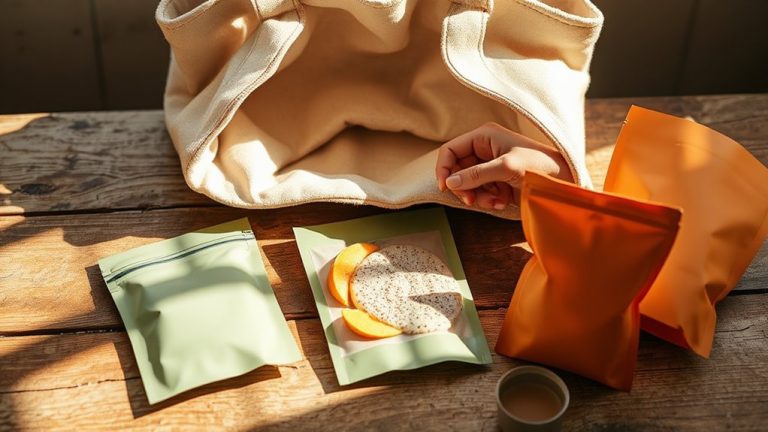 effortless snack packing pouches