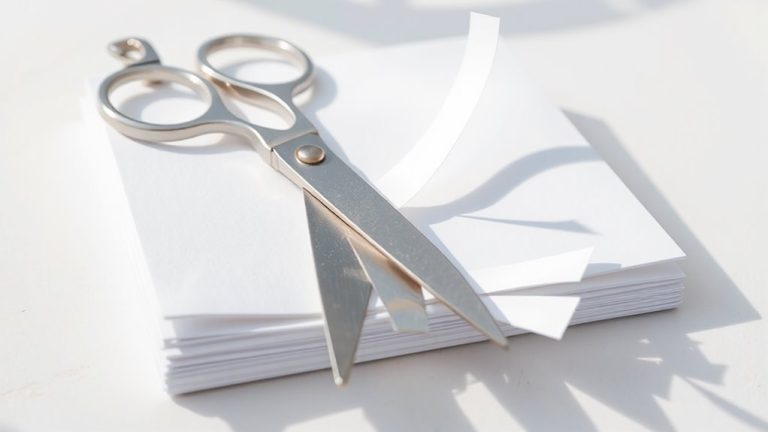 high performance paper shredding scissors