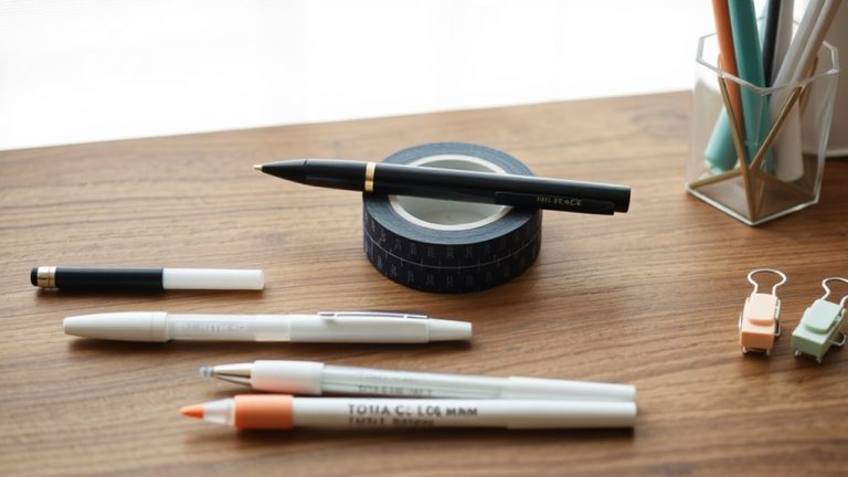 japanese stationery desk essentials