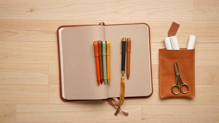 leather bullet journal essentials