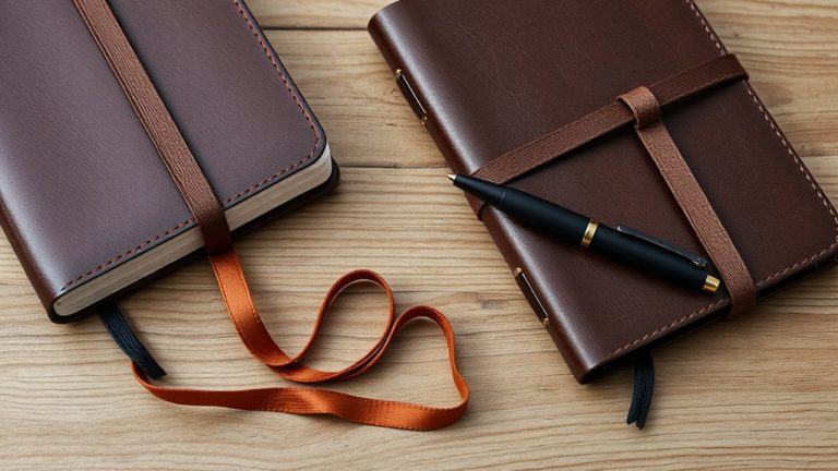 leather bullet journal starter