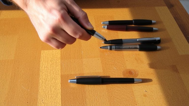left handedness and pen design