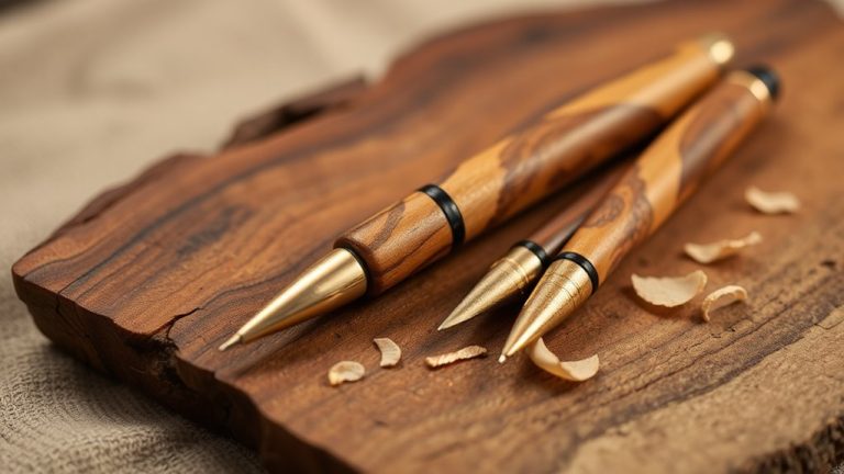 luxury wooden pens with smooth writing and stunning design