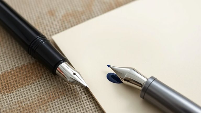 smooth bold ink pens