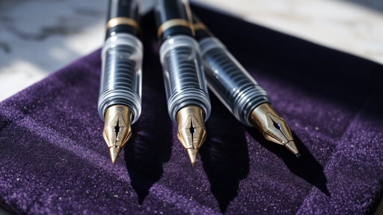 smooth writing glass pens