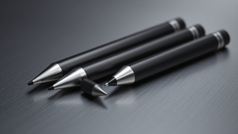smooth writing premium metal pencils