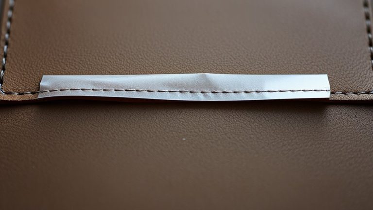 strong double sided leather tape